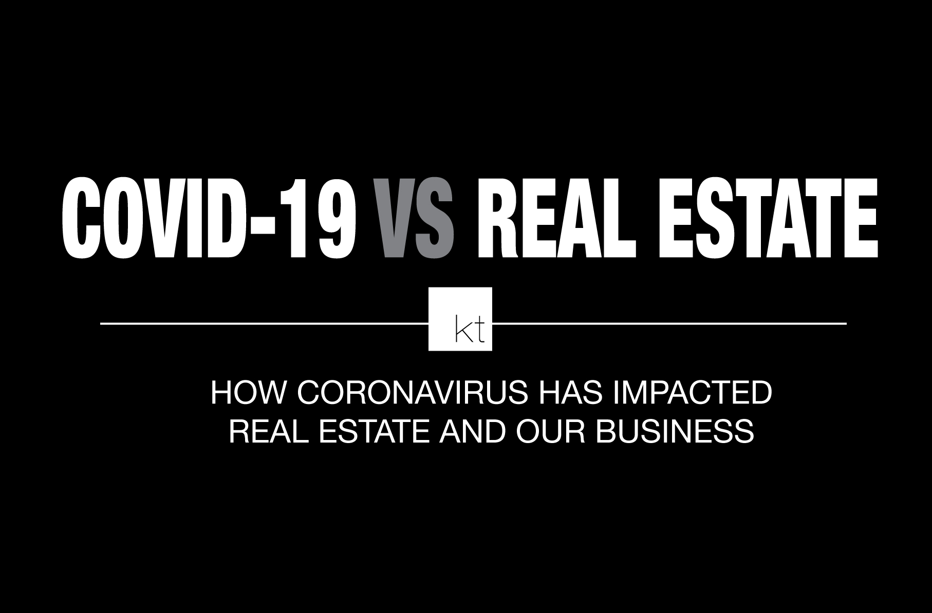 coronavirus and real estate