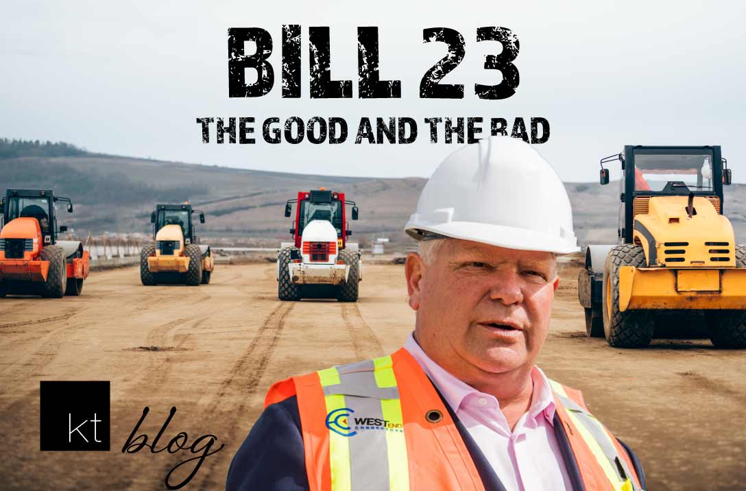 Bill 23 The good and the bad