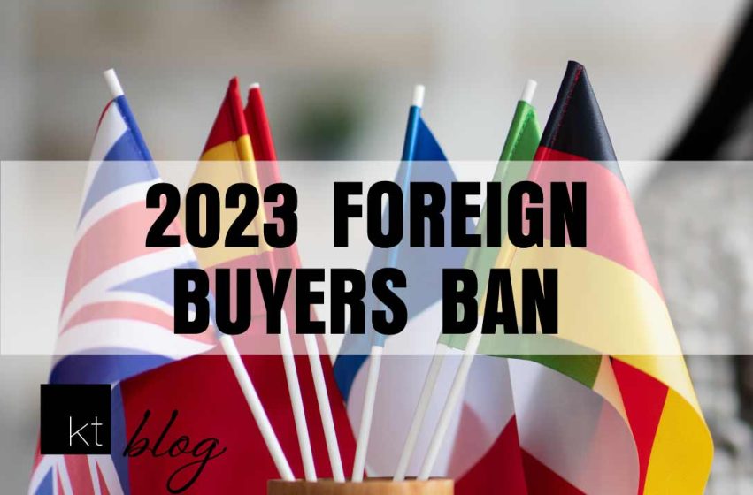 Canada's Foreign Buyer Ban