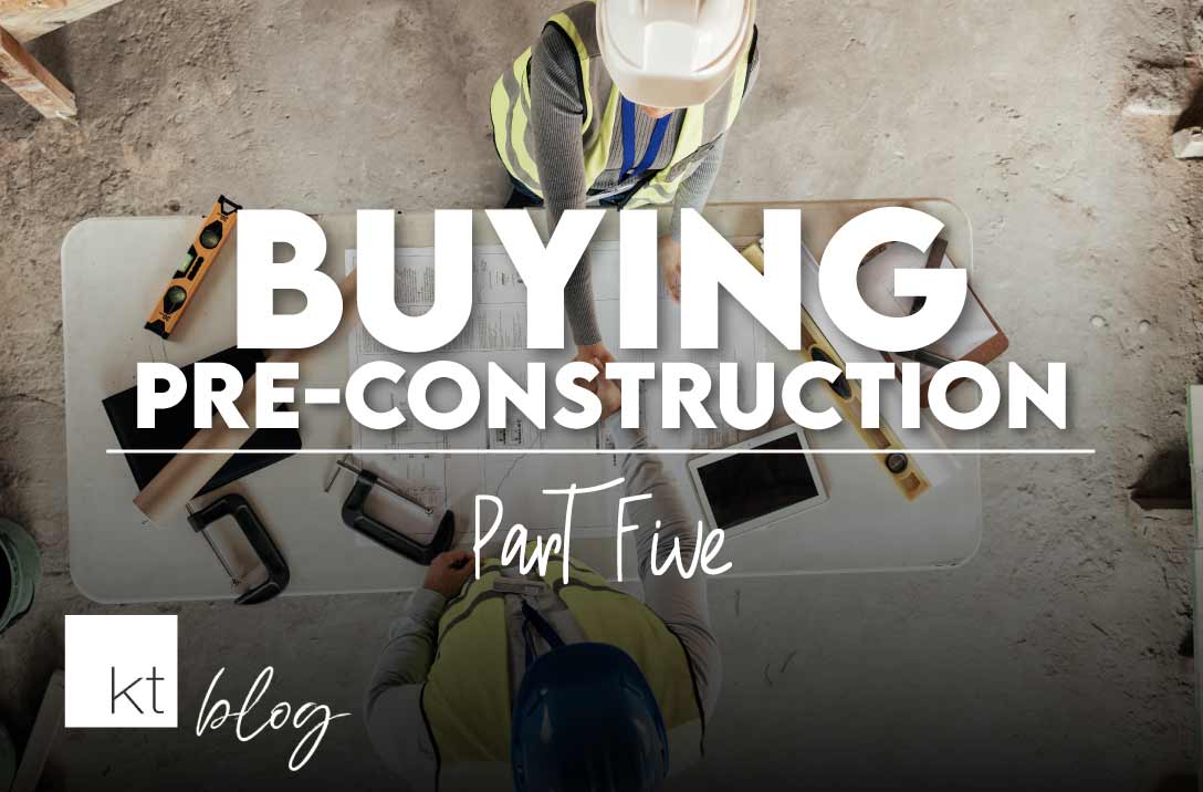 Buying new construction real estate