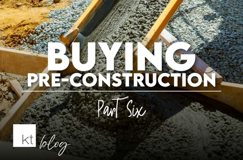 Pre-Construction Real Estate Tips