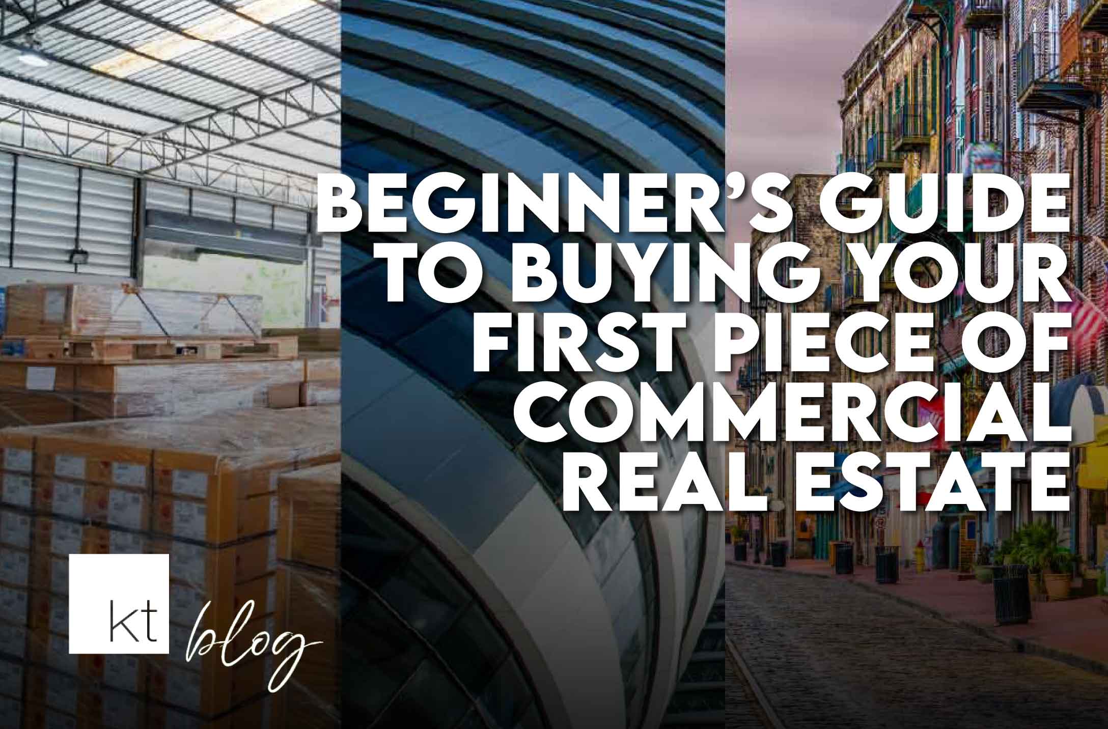 blog thumbnail for beginner's guide to commercial real estate