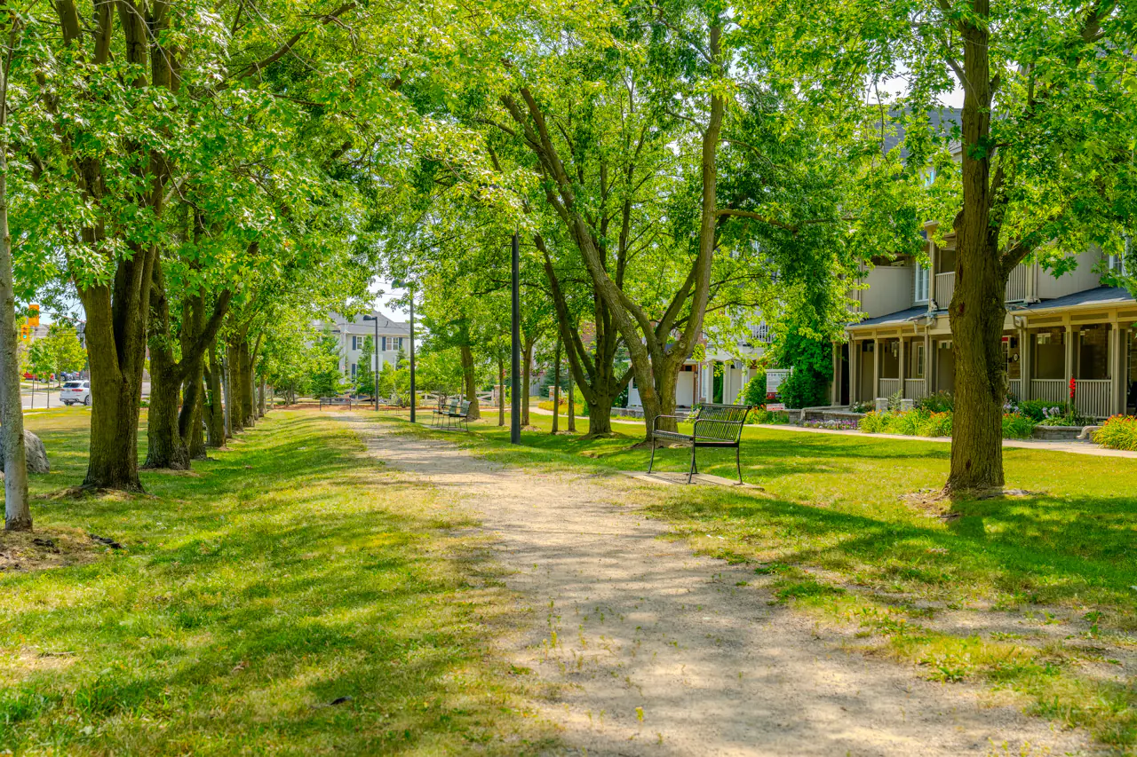 Old Ruhl Road trails in Milton's Willmott community