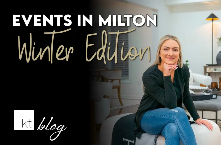 Milton real estate agent, Robin Dasilva, talks about events in Milton this winter.