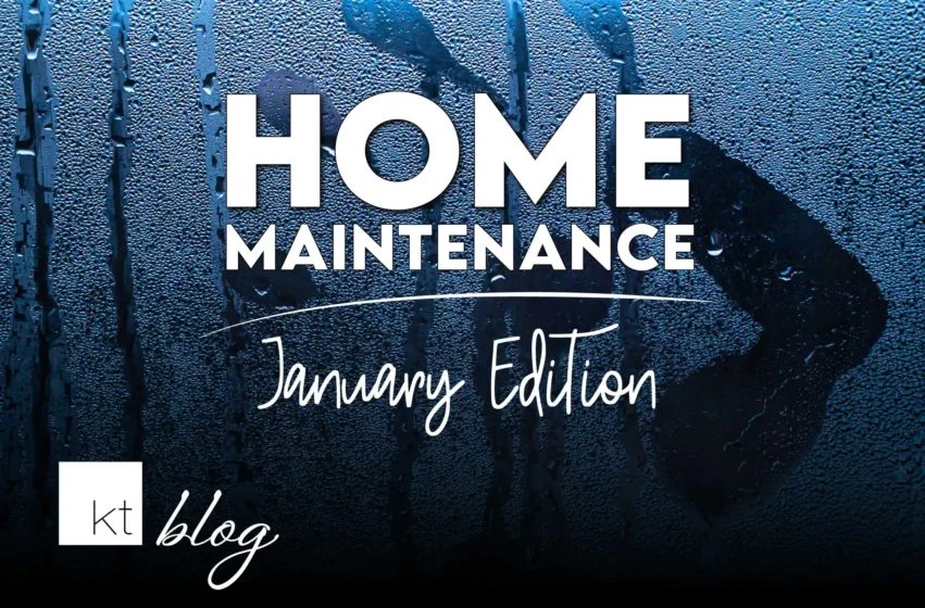 Milton real estate agents compile a list of monthly hone maintenance tasks.